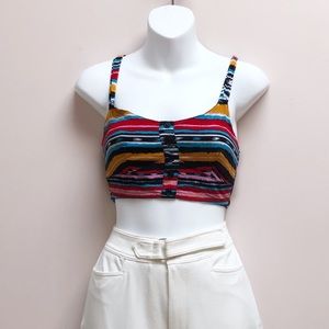 Forever 21 Crop Top Tank Bra
